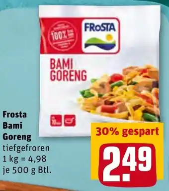 REWE Frosta Bami Goreng 500g Btl. Angebot