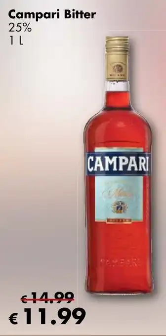 Travel Free Campari Bitter 1L Angebot