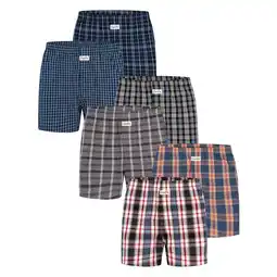 Netto Marken-Discount Sugar Pine Herren Boxer Mix Karos 6er Pack Angebot