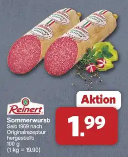 Famila Nord West Reinert Sommerwurst Angebot