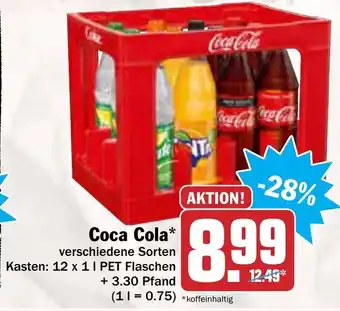 AEZ Coca Cola 12*1L Angebot