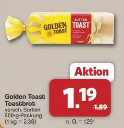 Famila Nord West Golden Toast Toastbrot Angebot