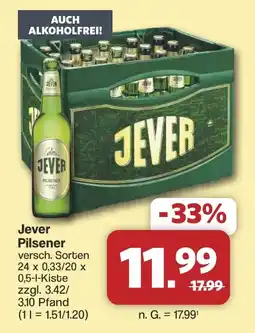 Famila Nord West Jever Pilsener Angebot