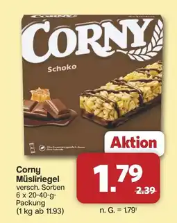 Famila Nord West Corny Müsliriegel Angebot
