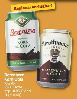 Famila Nord West Berentzen Korn Cola Angebot