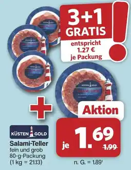 Famila Nord West Küsten Gold Salami-Teller Angebot