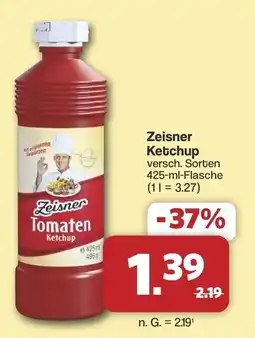 Famila Nord West Zeisner Tomaten Ketchup Angebot