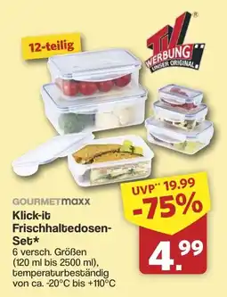 Famila Nord West GOURMETmaxx Klick-it Frischhaltedosen-Set Angebot