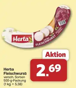 Famila Nord West Herta Fleischwurst Angebot