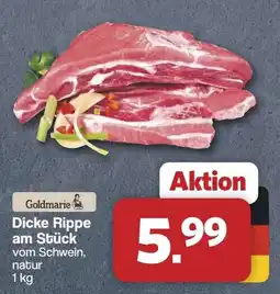 Famila Nord West Goldmarie Dicke Rippe am Stück vom Schwein, natur Angebot