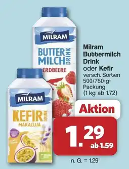 Famila Nord West Milram Buttermilch Drink Angebot