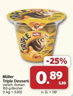 Famila Nord West Müller Triple Dessert Angebot