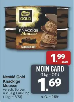 Famila Nord West Nestlé Gold Knackige Mousse Angebot