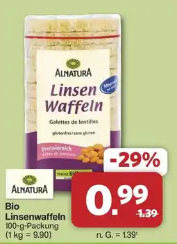 Famila Nord West ALNATURA Linsen Waffeln Angebot
