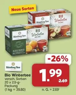 Famila Nord West Bünting Tee Bio Wintertee Angebot