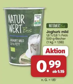 Famila Nord West Naturwert Bio Joghurt mild Angebot