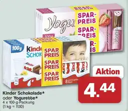 Famila Nord West Kinder Schokolade oder Yogurette Angebot