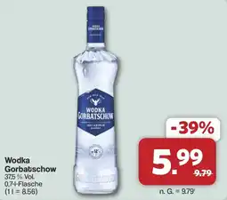 Famila Nord West Wodka Gorbatschow Angebot