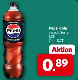 Famila Nord West Pepsi Cola Zero Zucker Angebot