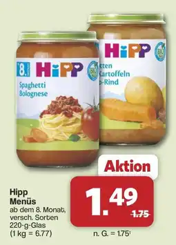 Famila Nord West Hipp Menüs Angebot