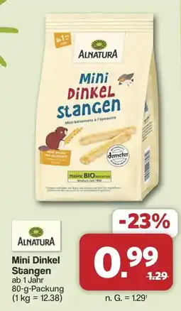 Famila Nord West Alnatura Mini Dinkel Stangen Angebot