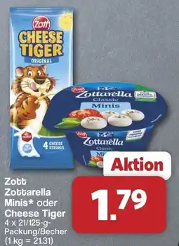Famila Nord West Zott Zottarella Minis* oder Cheese Tiger Angebot