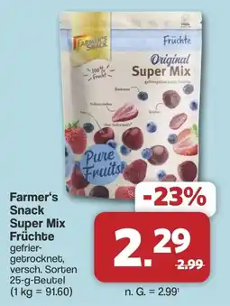 Famila Nord West Farmer's Snack Super Mix Früchte Angebot