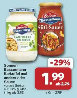 Famila Nord West Sonnen Bassermann Kartoffel mal anders oder Sauce Angebot
