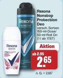 Famila Nord West Rexona Nonstop Protection Deo Angebot