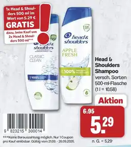 Famila Nord West Head & Shoulders Shampoo Angebot