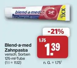Famila Nord West Blend-a-med Zahnpasta Angebot