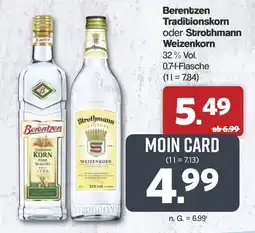 Famila Nord West Berentzen Traditionskorn oder Strothmann Weizenkorn Angebot