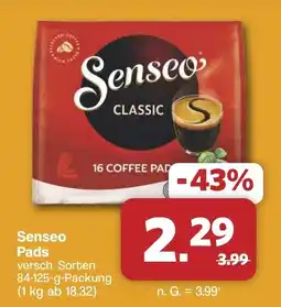 Famila Nord West Senseo Classic Pads Angebot