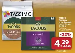 Famila Nord West Jacobs Tassimo oder Kapseln Angebot