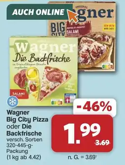 Famila Nord West Wagner Big City Pizza oder Die Backfrische Angebot