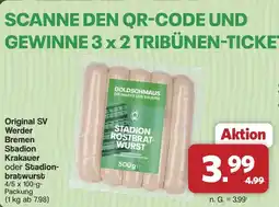 Famila Nord West GOLDSCHMAUS STADION ROSTBRATWURST Angebot