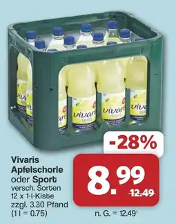 Famila Nord West Vivaris Apfelschorle Angebot