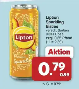 Famila Nord West Lipton Sparkling Eistee Angebot