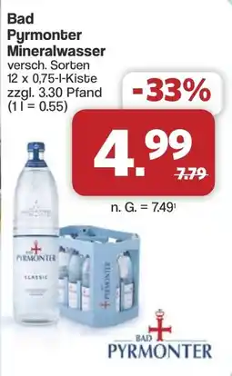 Famila Nord West Bad Pyrmonter Mineralwasser Angebot