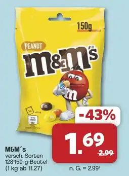 Famila Nord West M&M's Angebot
