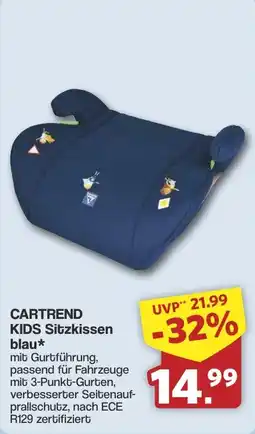 Famila Nord West CARTREND KIDS Sitzkissen blau* Angebot
