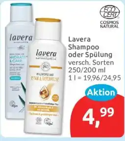 Budni Lavera Shampoo oder Spülung Angebot