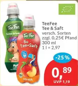 Budni TeeFee Tee & Saft Angebot