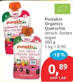 Budni Pumpkin Organics Quetschie Angebot
