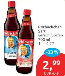 Budni Rotbäckchen Saft Angebot