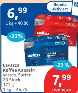 Budni Lavazza Kaffee Kapseln Angebot