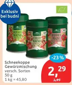 Budni Schneekoppe Gewürzmischung Angebot