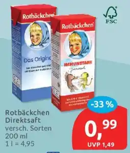 Budni Rotbäckchen Direktsaft Angebot