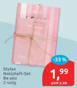 Budni Stylex Notizheft-Set Be you Angebot