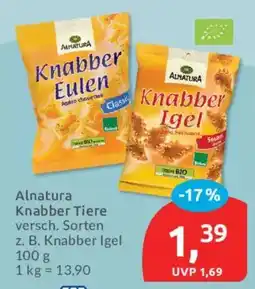 Budni Alnatura Knabber Tiere Angebot